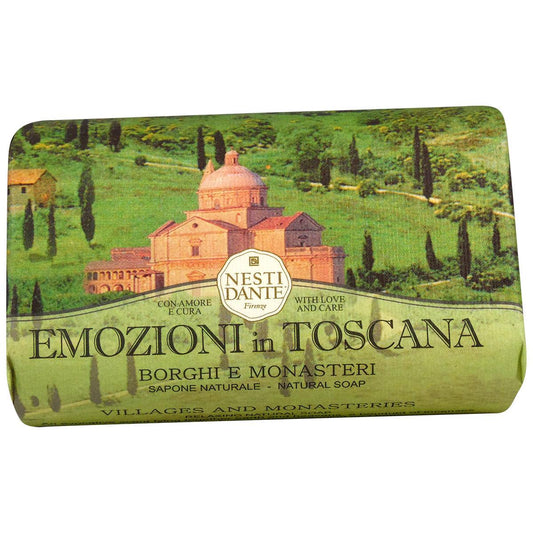 EMOZIONI in TOSCANA - Jabón Vegetal - Pueblos y Monasterios - 250g