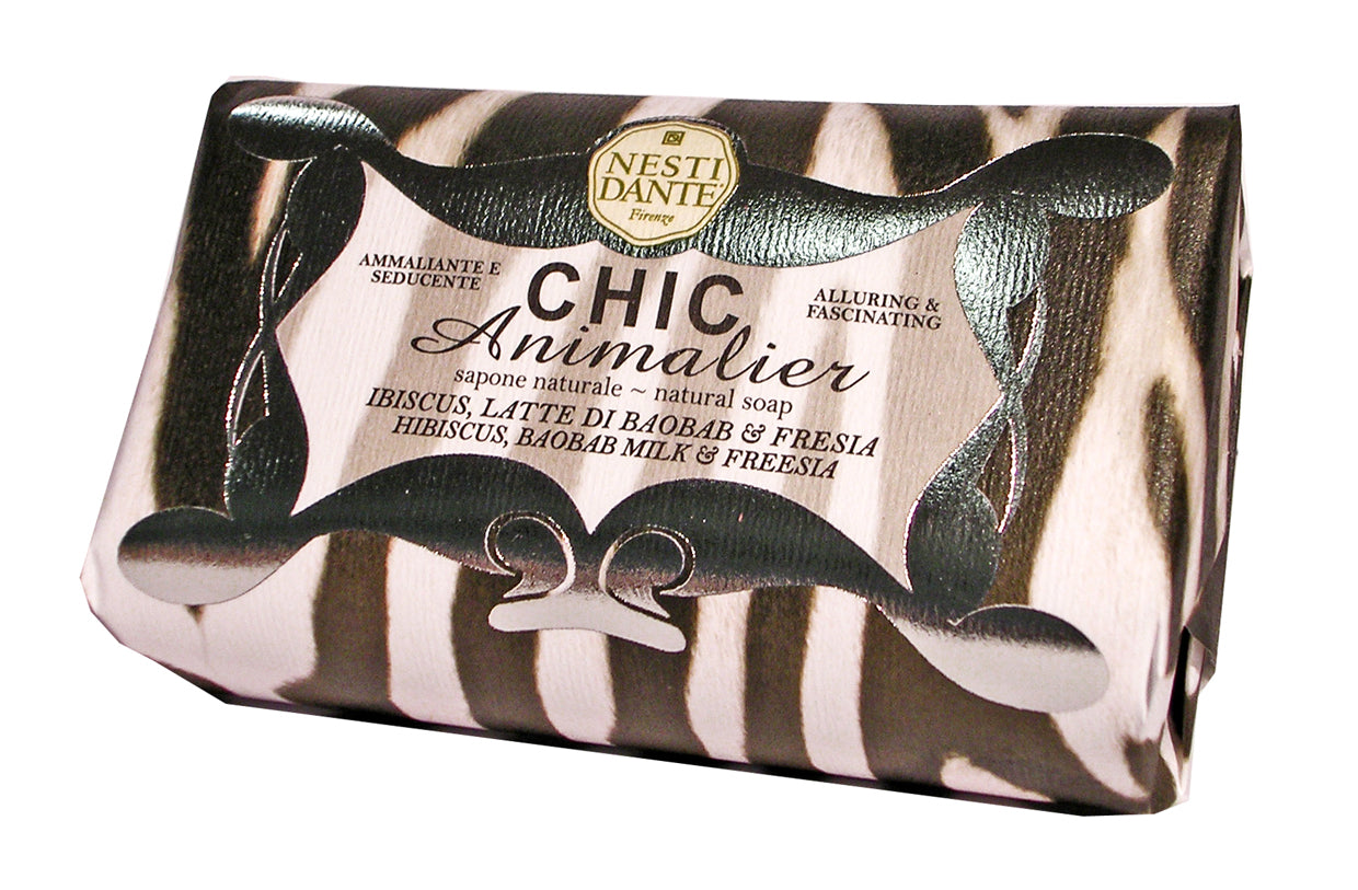 CHIC ANIMALIER - Jabón Vegetal - Tigre Blanco - 250g