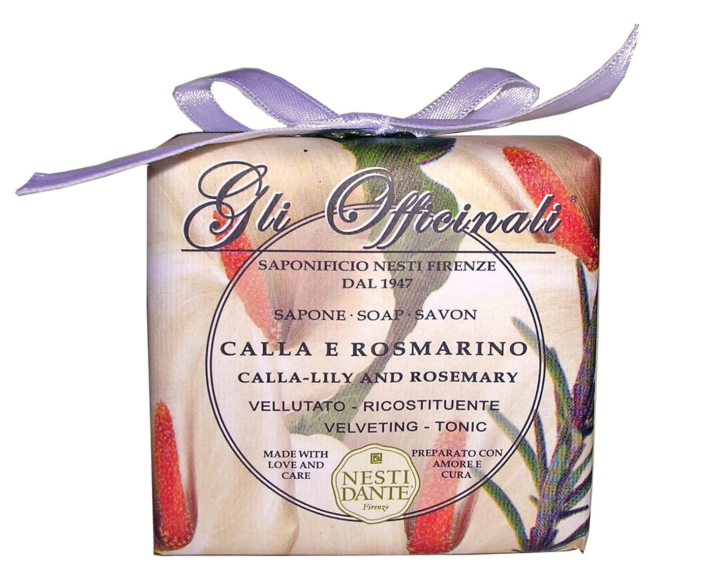 GLI OFFICINALI - Jabón Vegetal - Cala y Romero - 200g