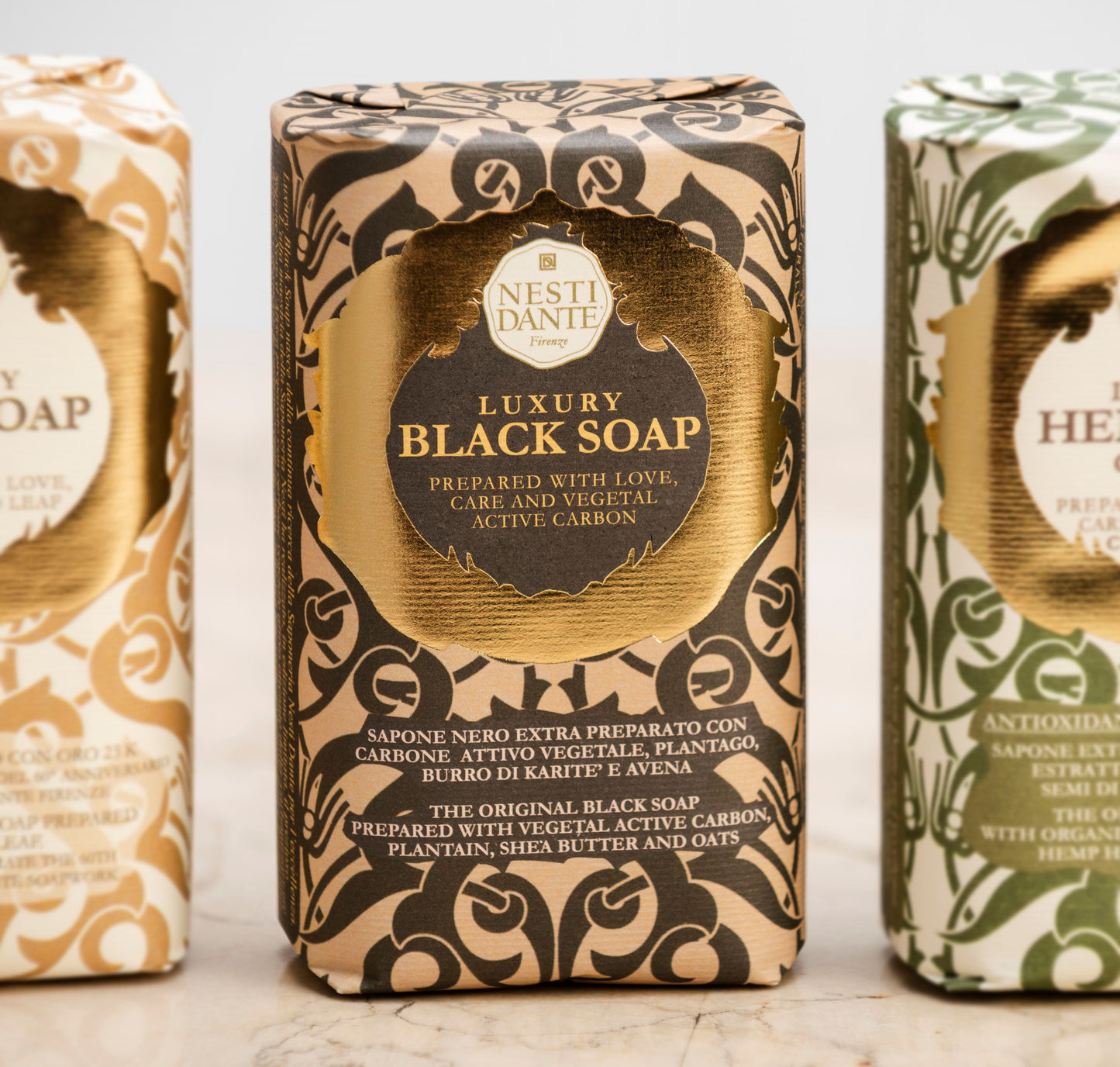 LUXURY BLACK SOAP - Jabón vegetal - 250g