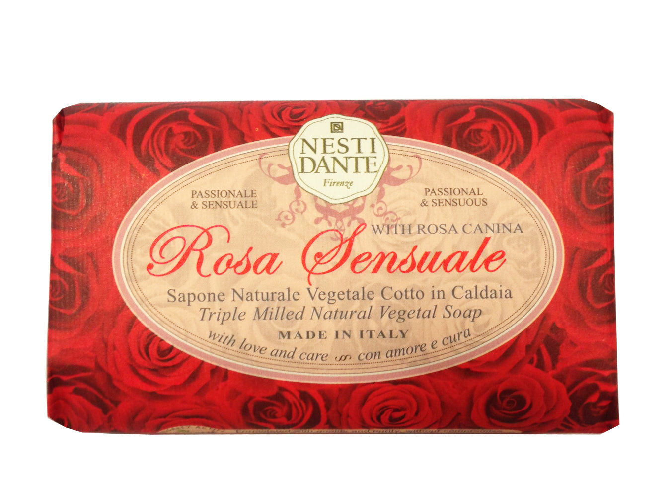 LE ROSE - Jabón Vegetal - Rosa Sensuale - 150g