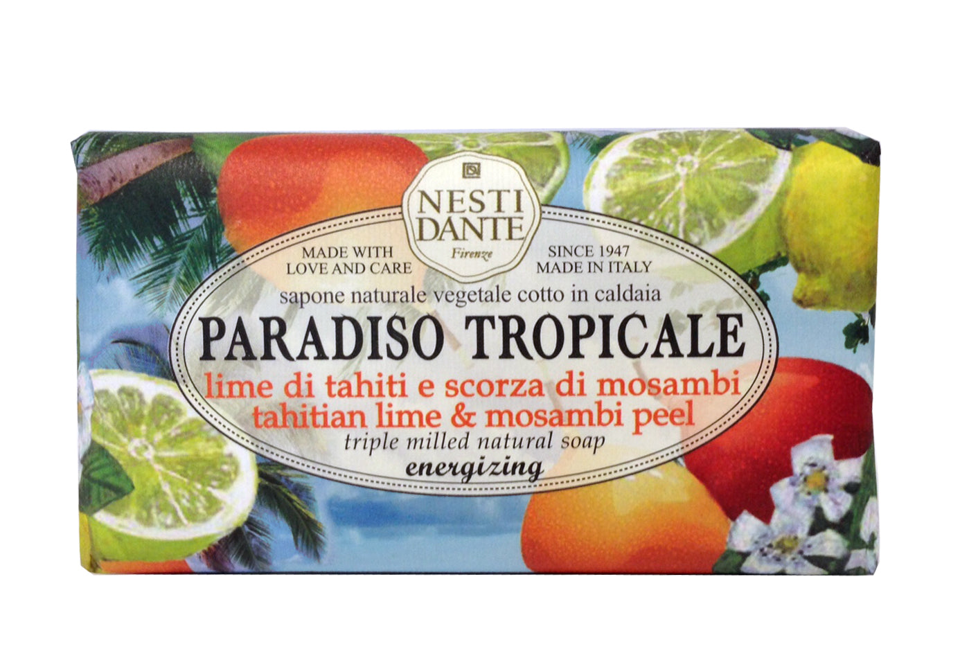 PARADISO TROPICALE - Jabón Vegetal - Lima Tahitiana -  250g