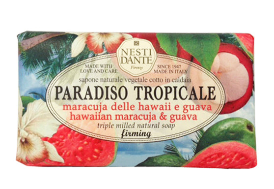 PARADISO TROPICALE - Jabón Vegetal - Maracuya y Guayaba -  250g