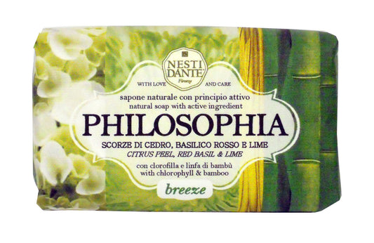 PHILOSOPHIA - Jabón Vegetal con ingredientes activos - Breeze - 250g