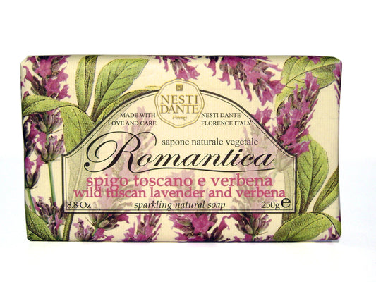 ROMANTICA - Jabón Vegetal - Lavanda Silvestre y Verbena - 250g