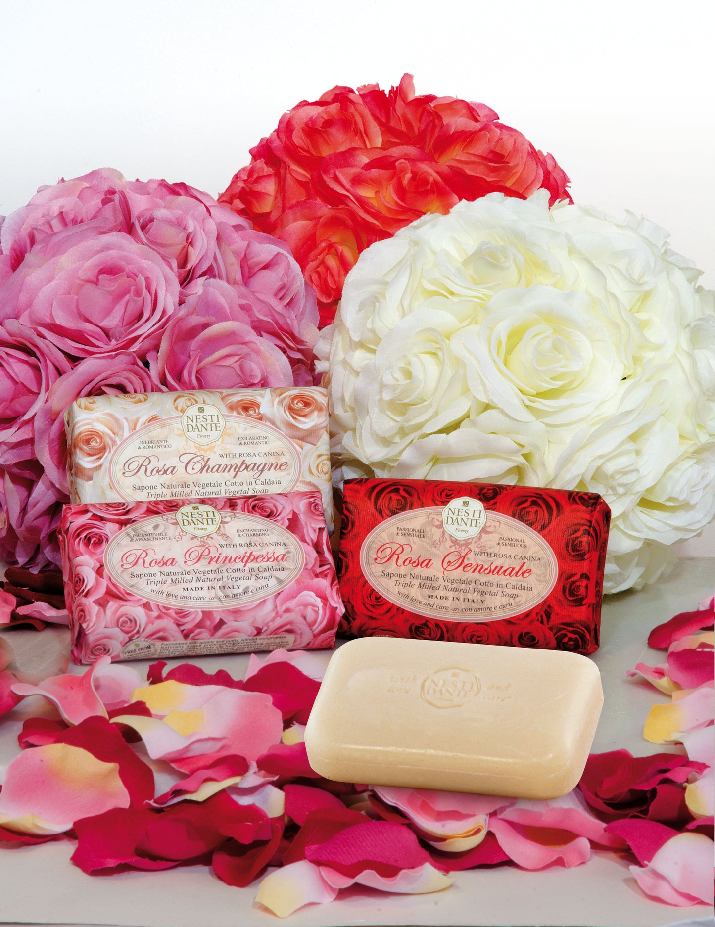 KIT - Regalo - Le Rose - 3 x 150g